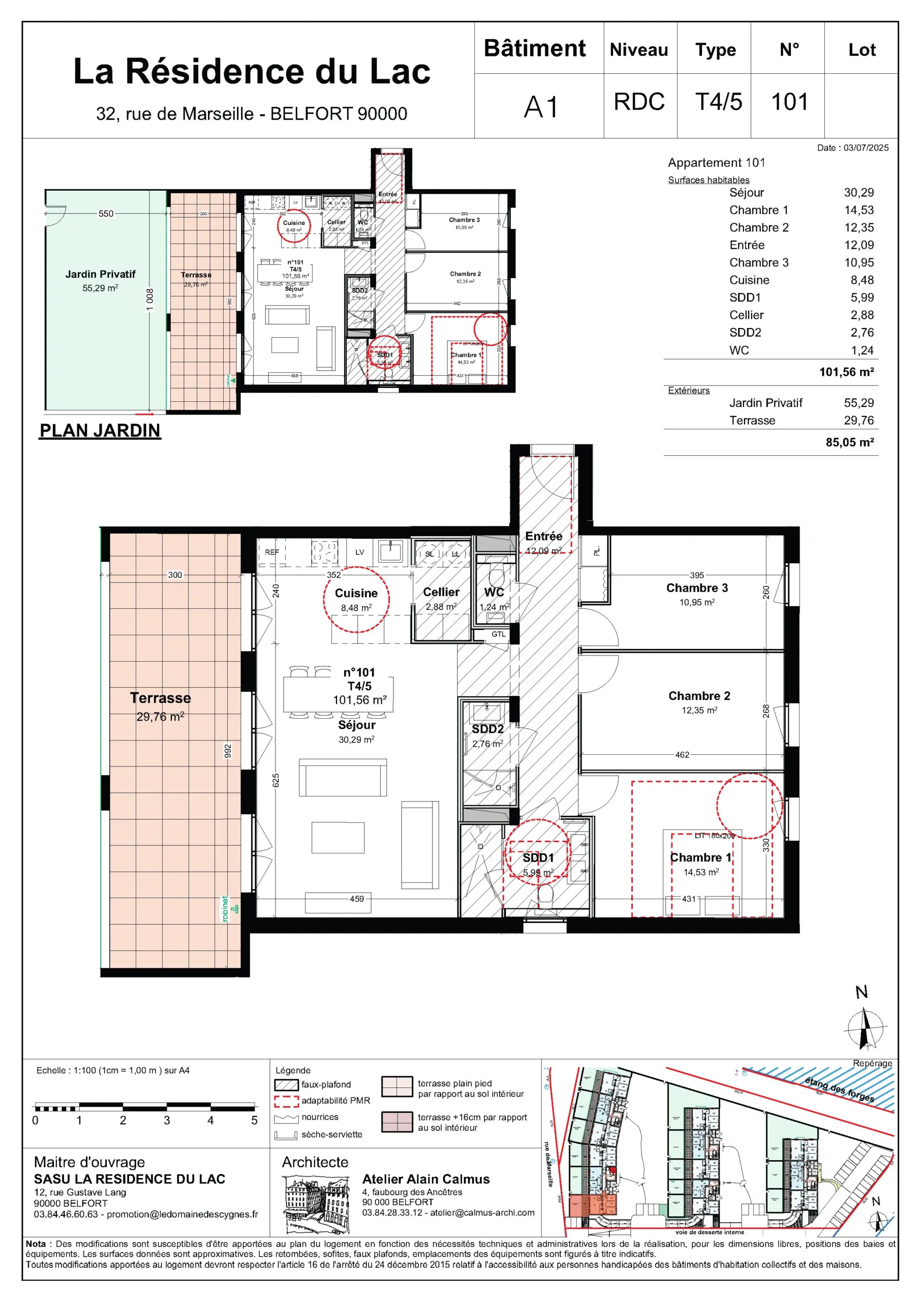logement neuf à l'Étang des Forges