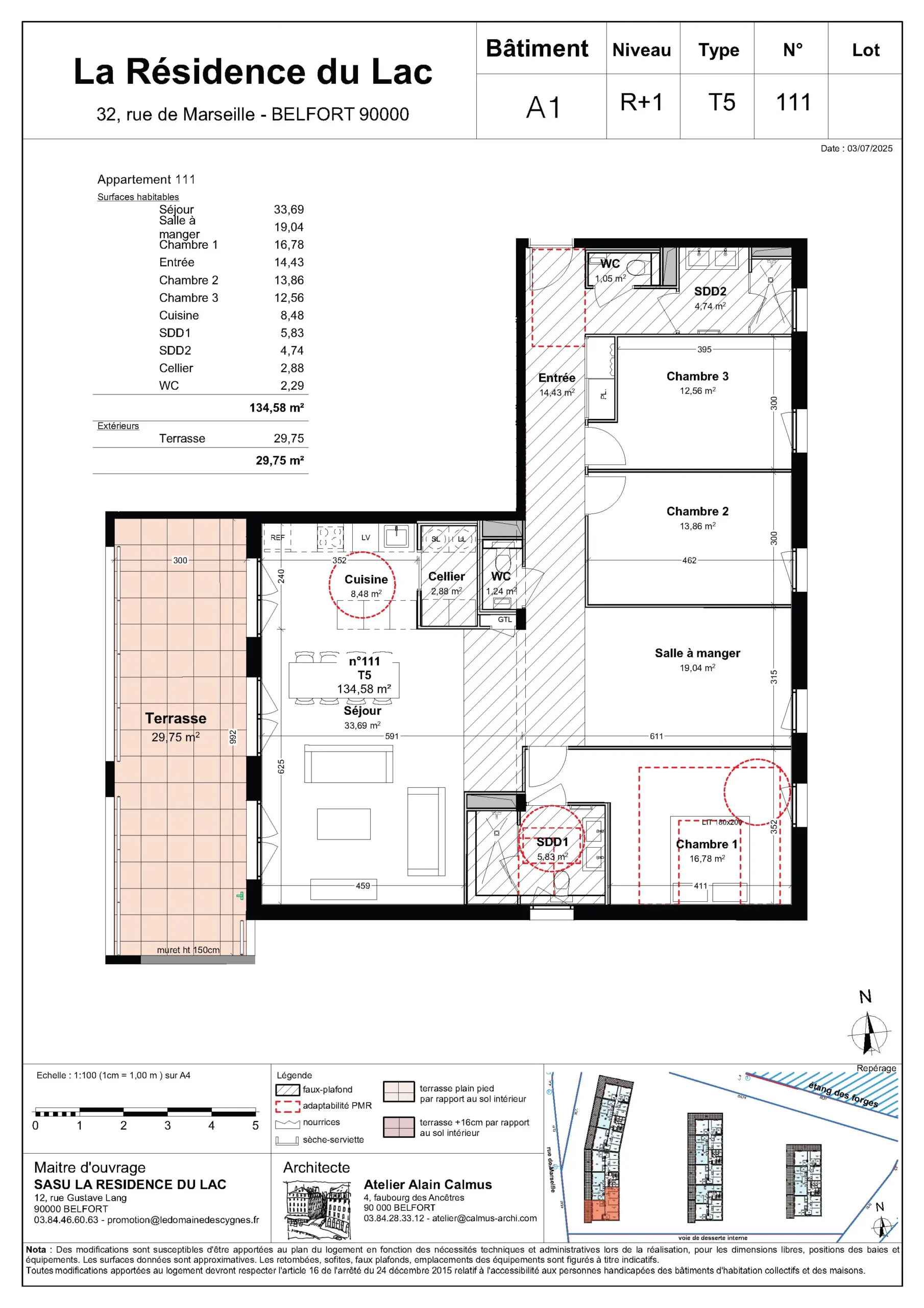 logement neuf à l'Étang des Forges