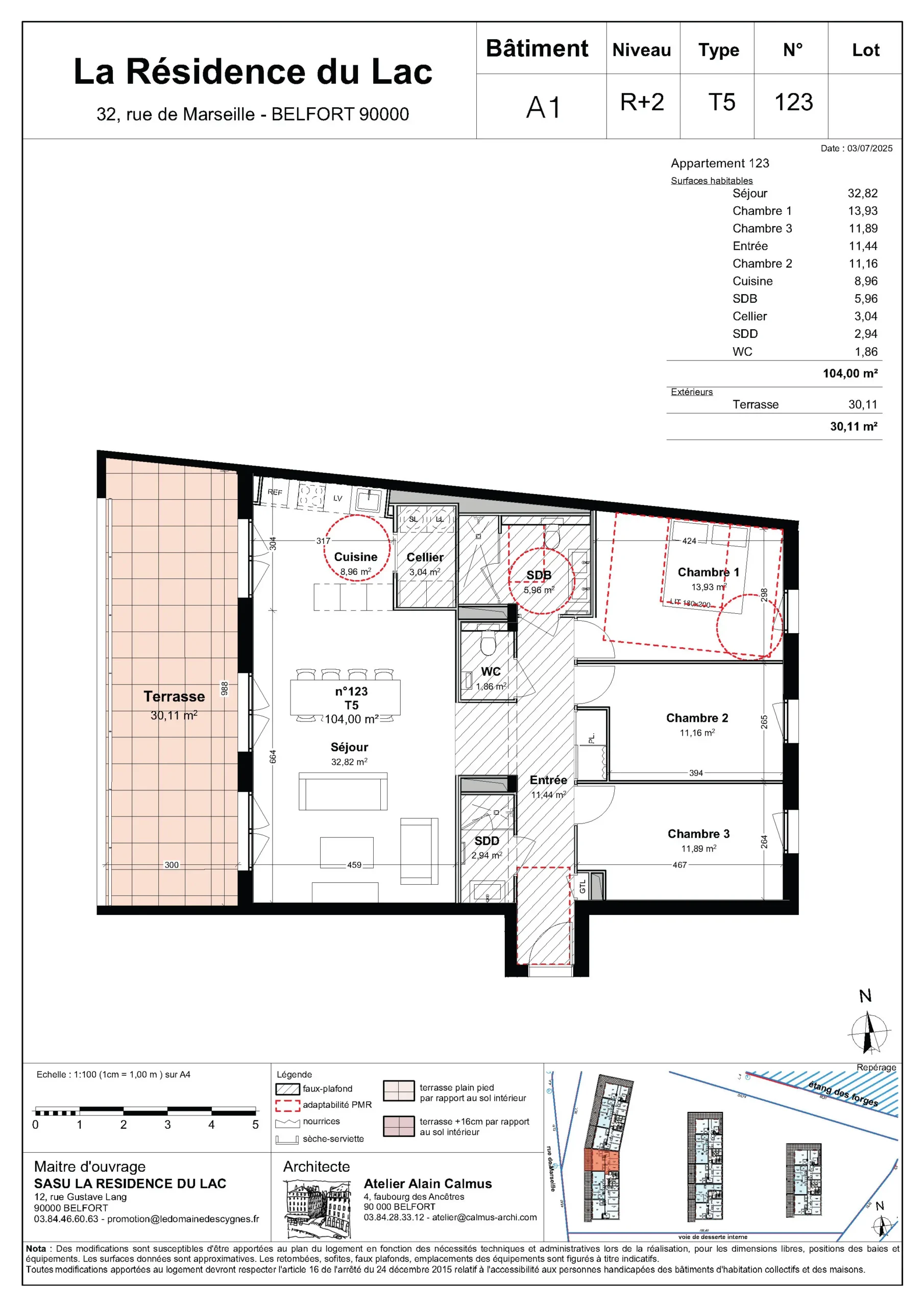 logement neuf à l'Étang des Forges