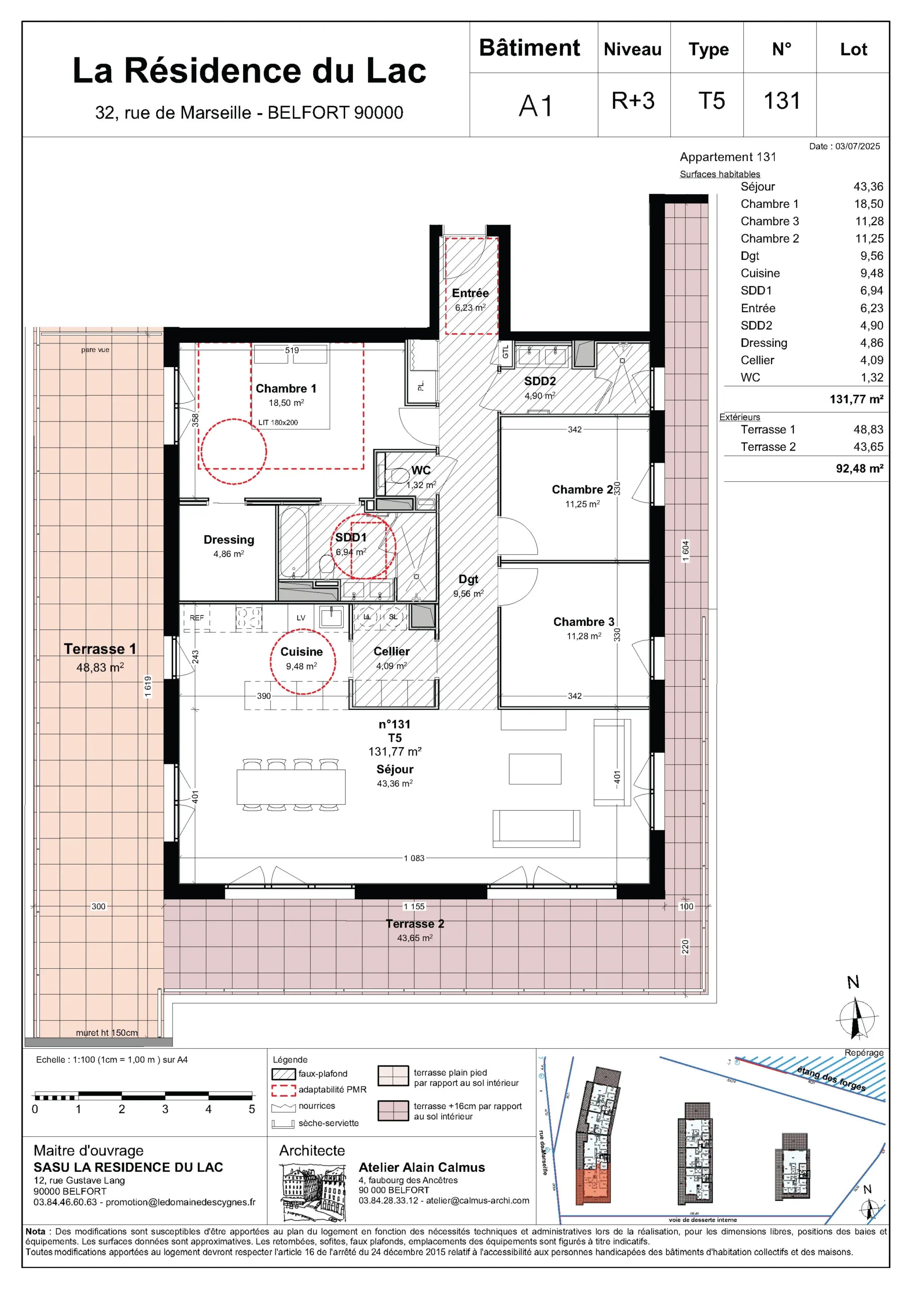 logement neuf à l'Étang des Forges