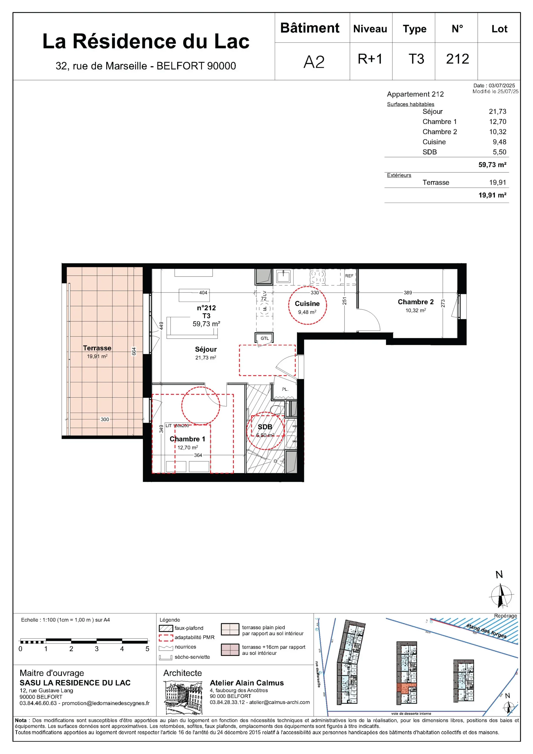logement neuf à l'Étang des Forges