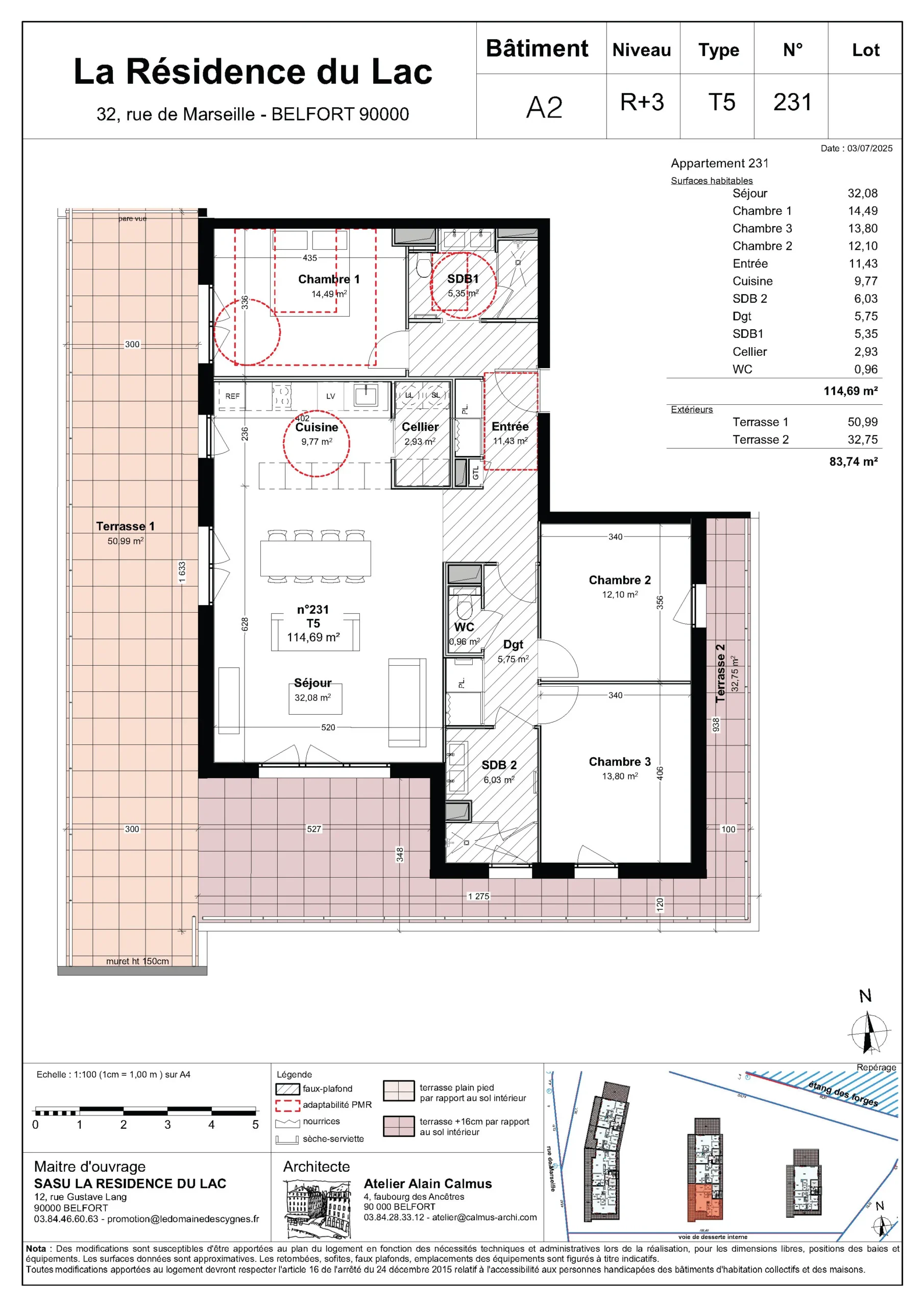 logement neuf à l'Étang des Forges