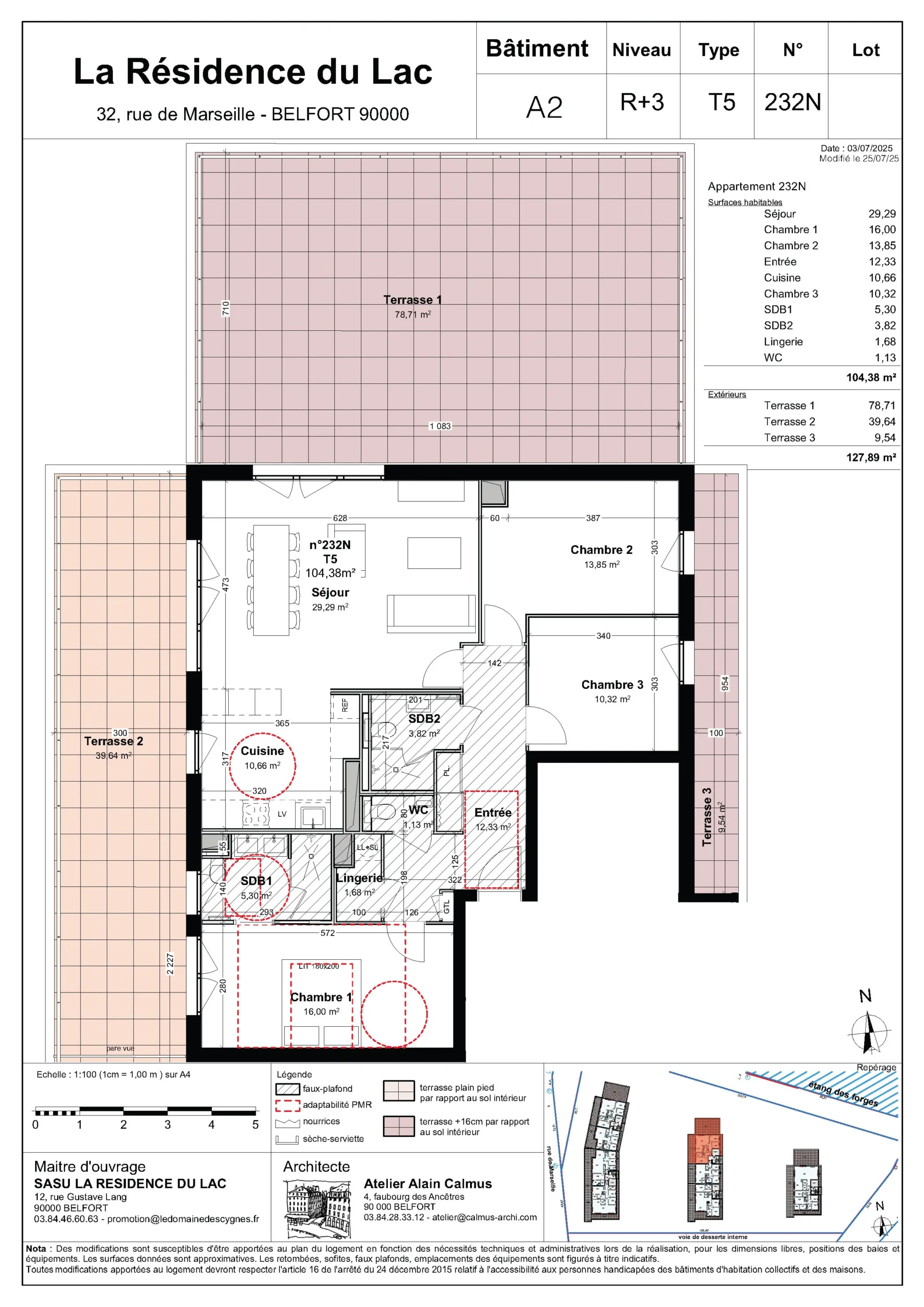 logement neuf à l'Étang des Forges