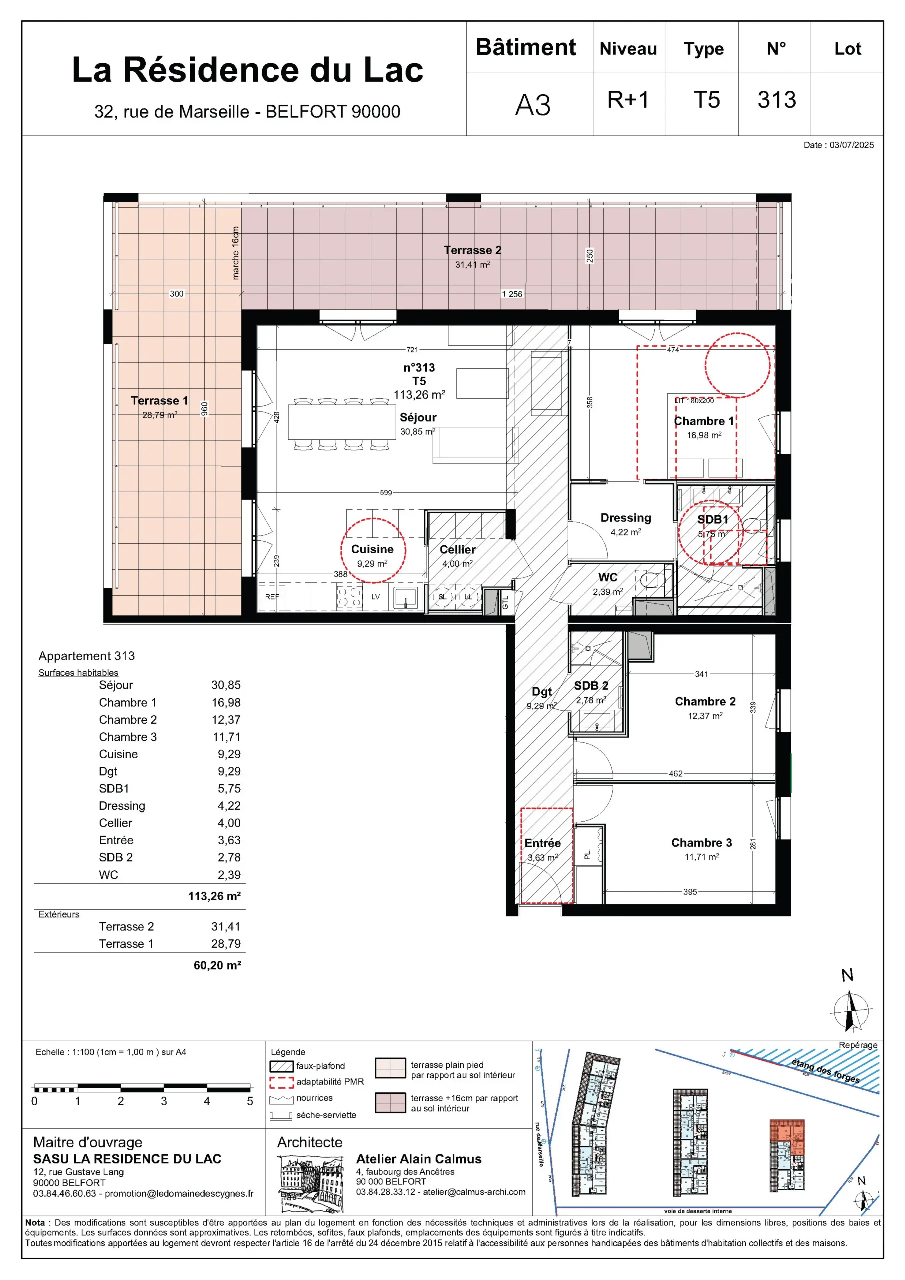 logement neuf à l'Étang des Forges