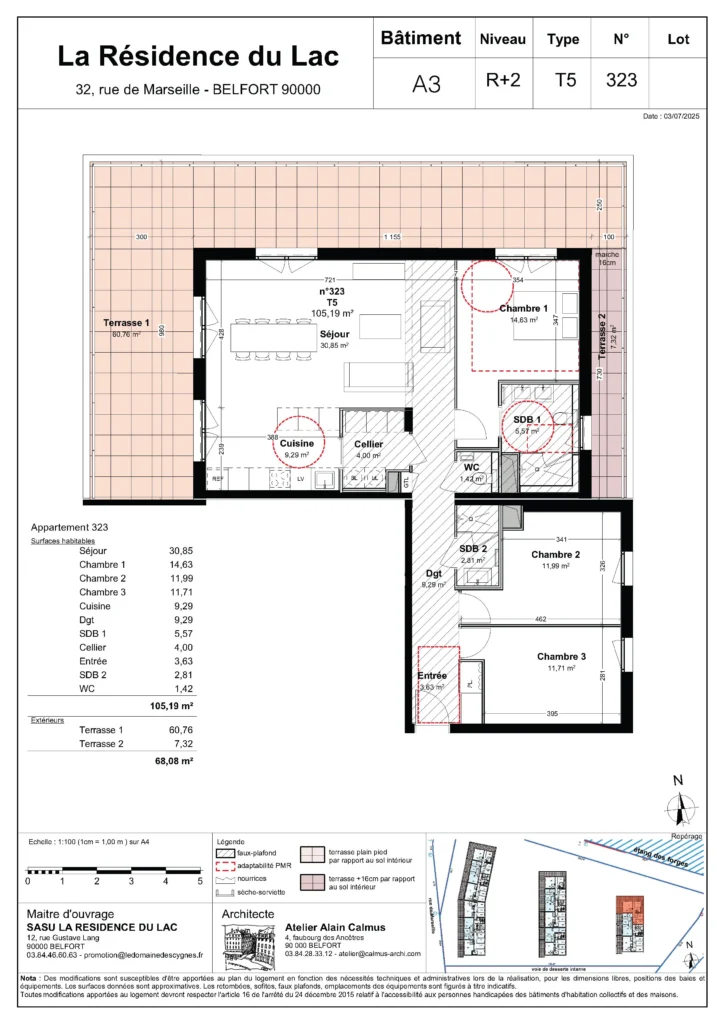 logement neuf à l'Étang des Forges