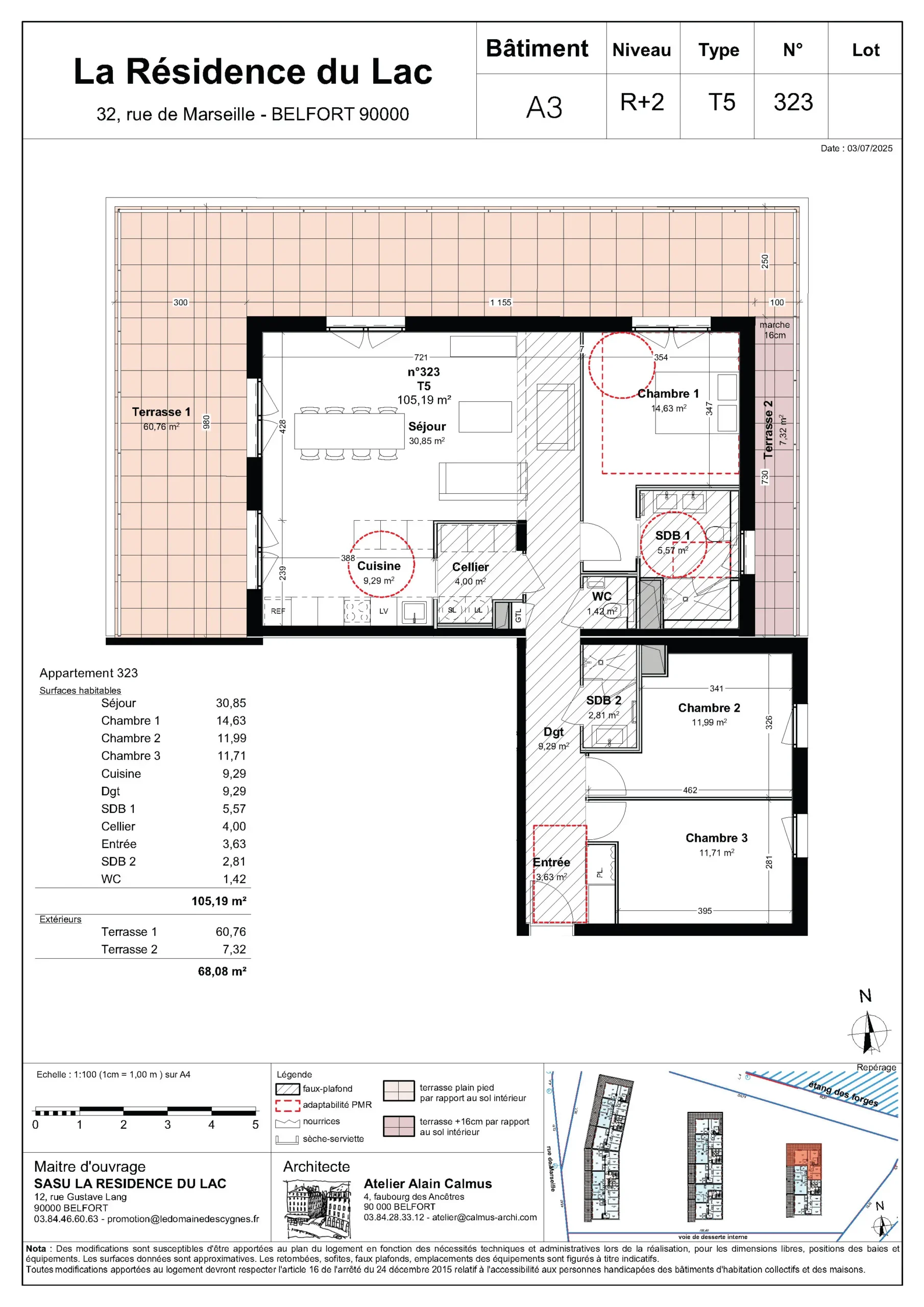 logement neuf à l'Étang des Forges